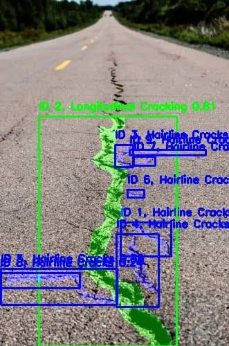 Road defect example 2