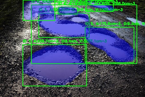 Road defect example 3