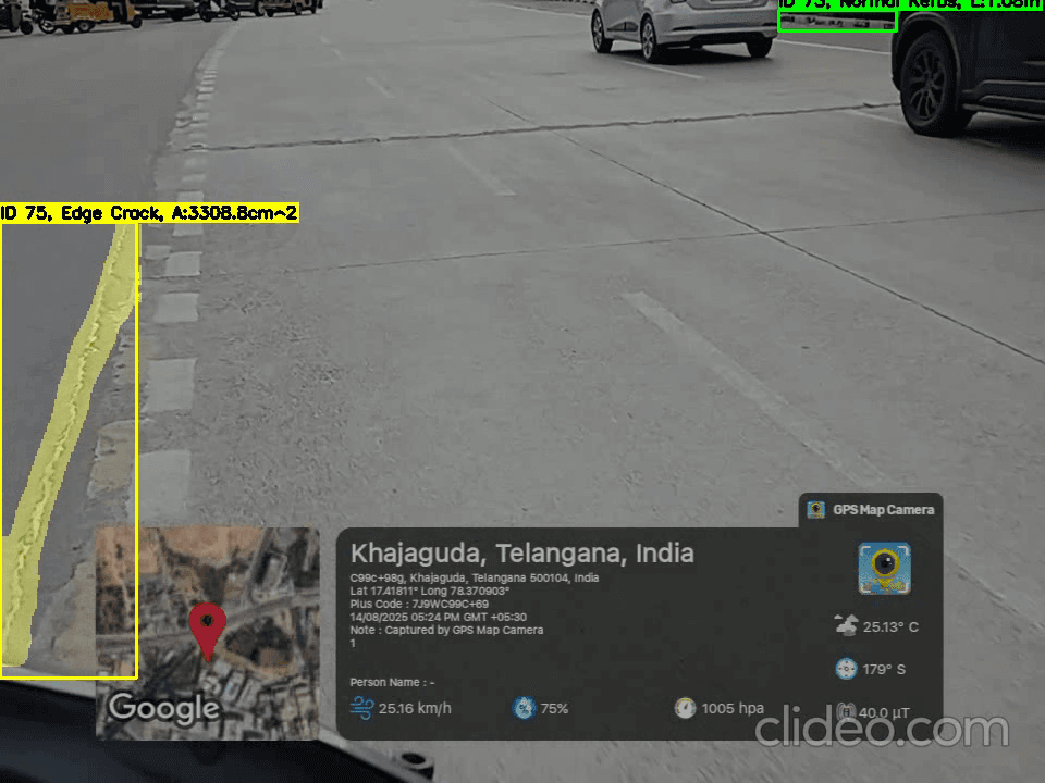 Road defect example 6